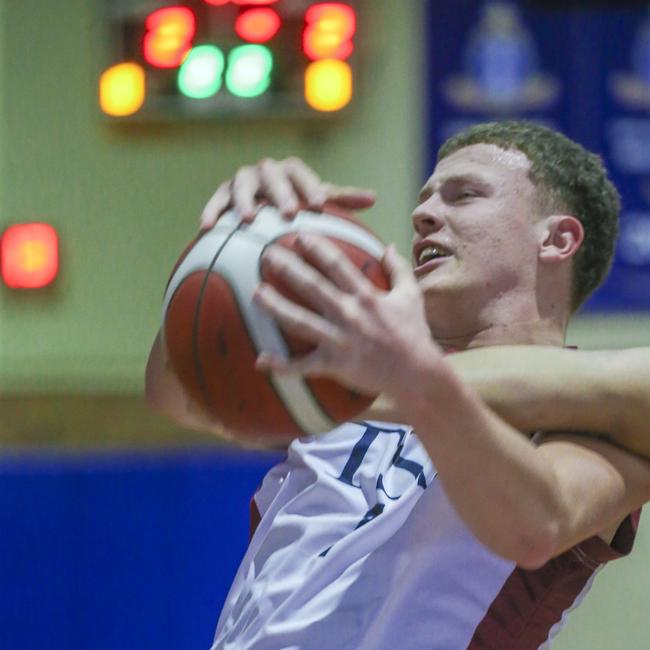 GPS basketball The Southport School v Brisbane State High School at TSS. Picture: Glenn Campbell