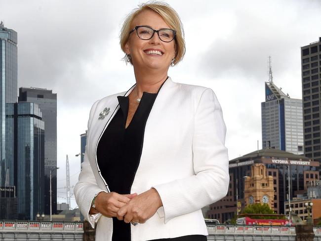 Lord mayoral candidate Sally Capp has promised to deal with cultural problems at the City of Melbourne. Picture: Nicole Garmston