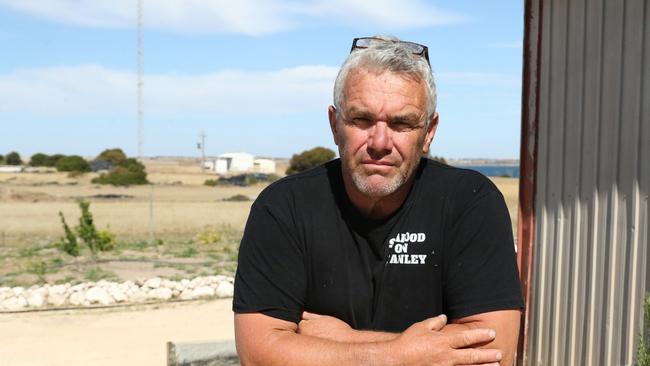 Jeff Schmucker was one of the first people on scene at the shark attack that killed Tod Gendle, 55 at Granite Rock, near Streaky Bay. Picture: Andrew Brooks