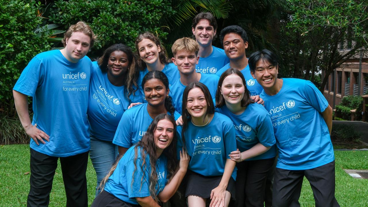 A former Northern Territory Young Australian of the Year has been named the Territory’s ambassador for the United Nations Children’s Fund. Picture: UNICEF Australia