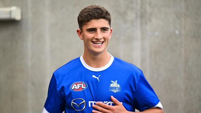 You can’t not have Harry Sheezel. Picture: Daniel Carson/AFL Photos