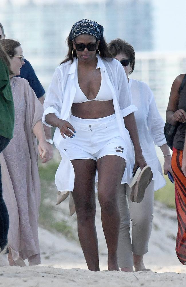 Michelle Obama wears bikini in Miami news .au Australia s