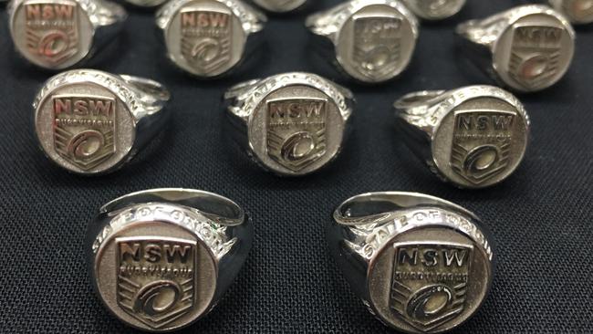 Origin rings awarded to the Blues women’s side.