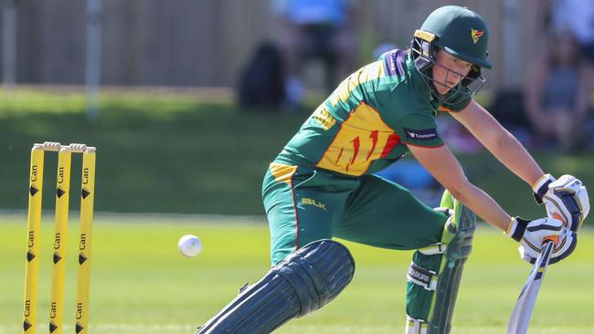 Emma Thompson will have some additional firepower alongside her at the Tigers this WNCL season. (AAP Image for Cricket Australia/Glenn Hunt)