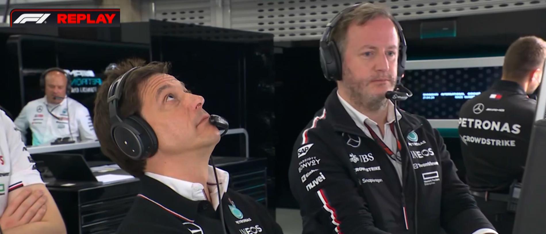 Toto Wolff could not believe it.