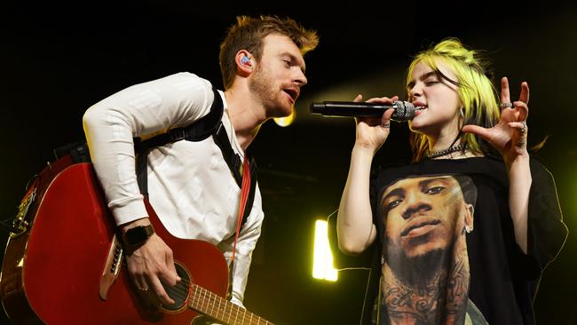 Billie and Finneas write, record, produce and perform together. Picture: iHeartMedia