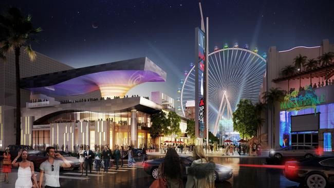 A design image of the ride. Picture Las Vegas Convention and Visitors Authority