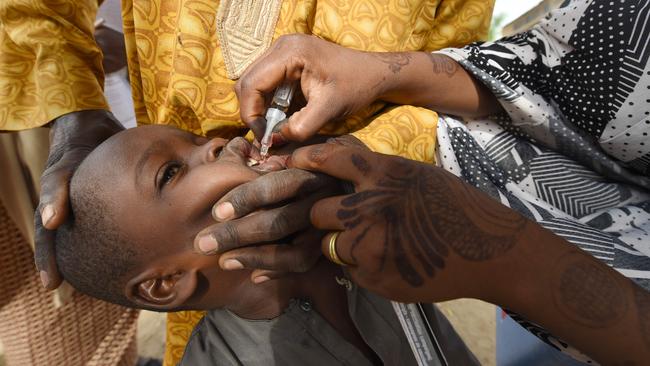 Polio has finally been eradicated from Africa. Picture: AFP