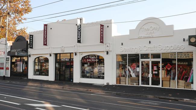 401- 407 Victoria Street, Abbotsford is another of the properties that Martin and Carr are selling. Picture: David Crosling