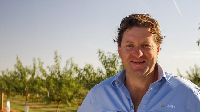 GoFARM managing director Liam Lenaghan. GoFARM is backing new scholarships for agriculture and horticulture students at Charles Sturt University, in partnership with Anthony Costa Foundation and Australian Farming Services. Picture: Supplied