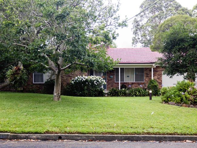 The Belrose home of Richard Gee. Picture: Jenny Evans