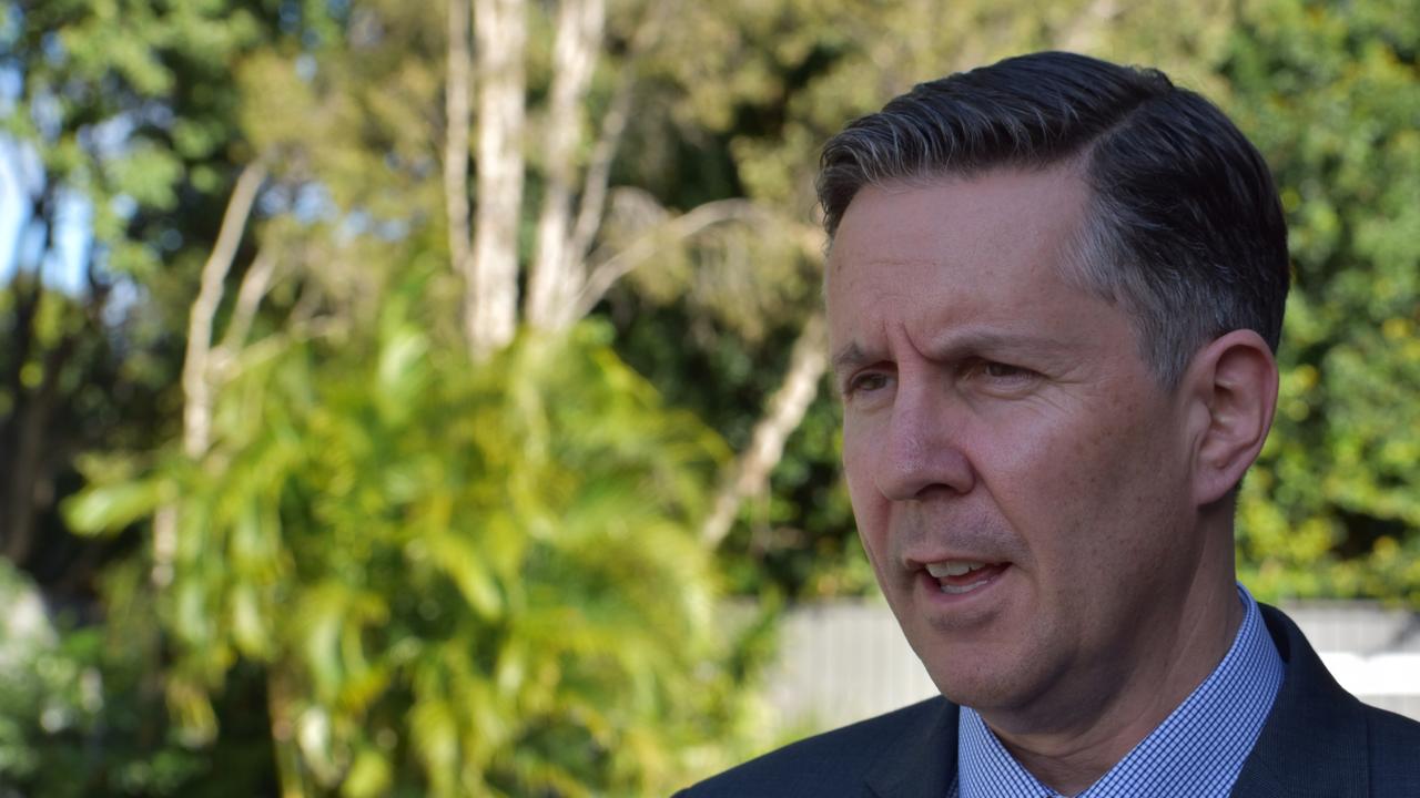 Mark Butler pointed to failures in hotel quarantine and a slow vaccines rollout. Picture: Liana Walker