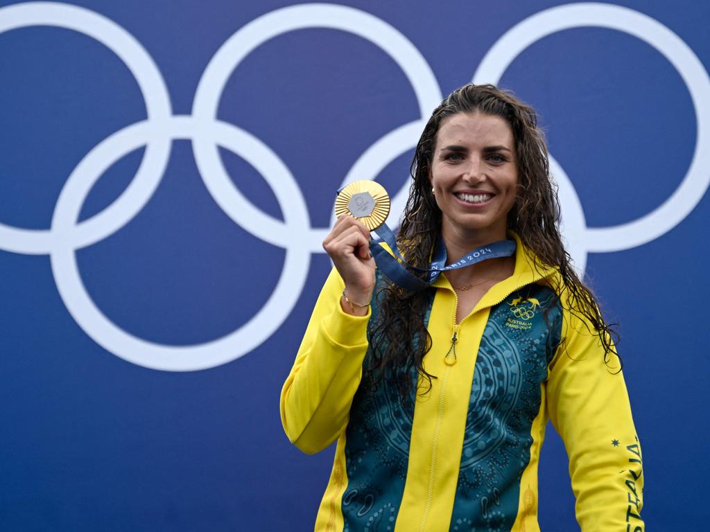 A golden moment! Picture: AFP