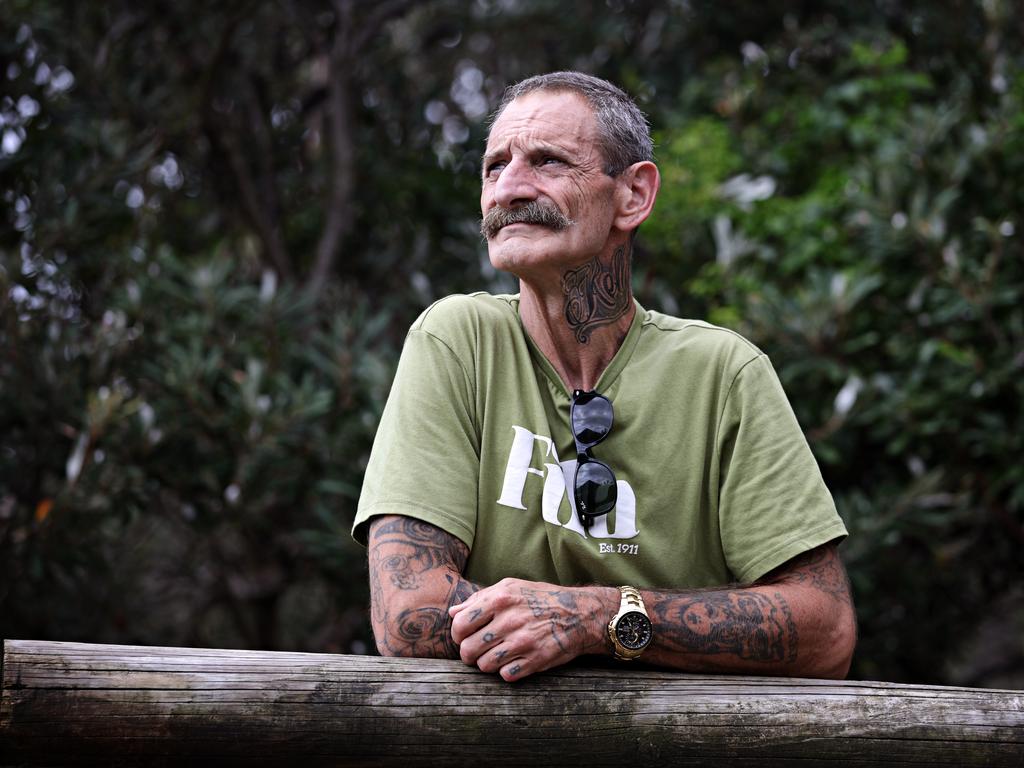 Former neo-Nazi Andrew Kirby wishes he could have his time again. Picture: Adam Yip