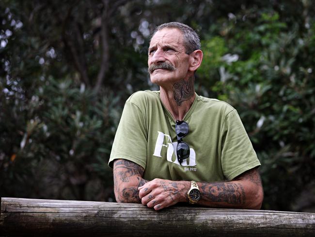 Former neo-Nazi Andrew Kirby wishes he could have his time again. Picture: Adam Yip