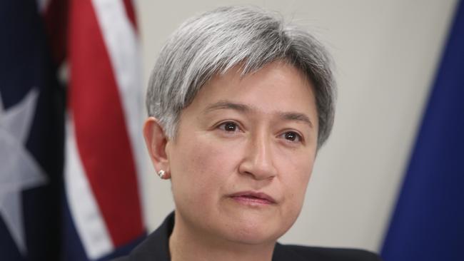 Foreign Minister Penny Wong. Picture: Emma Brasier