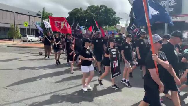 The 2022 Mackay Labour Day march on May 2