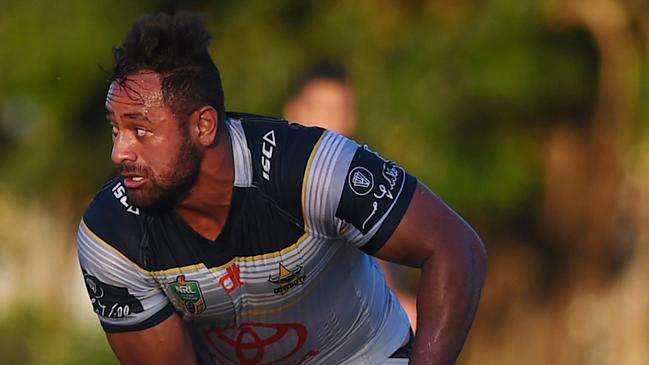 NRL trial Cowboys v Mackay Cutters at Les Stagg oval in Proserpine. The cutters defeating the Cowboys 26-14. Patrick Kaufusi.