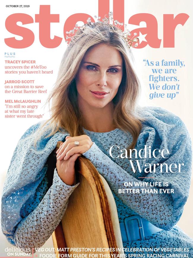 More star stories in today’s Stellar magazine, featuring cricketing wife, Candice Warner on the cover.