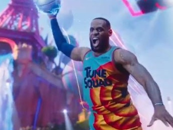 LeBron enjoyed wearing a different jersey.