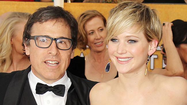 NO JUST JARED USAGE 20th Annual Screen Actors Guild Awards red carpet arrivals. ***NO DAILY MAIL SALES*** Pictured: David O. Russell, Jennifer Lawrence, Alessandro Nivola Ref: SPL684438 190114 Picture by: Splash News Splash News and Pictures Los Angeles: 310-821-2666 New York: 212-619-2666 London: 870-934-2666 photodesk@splashnews.com