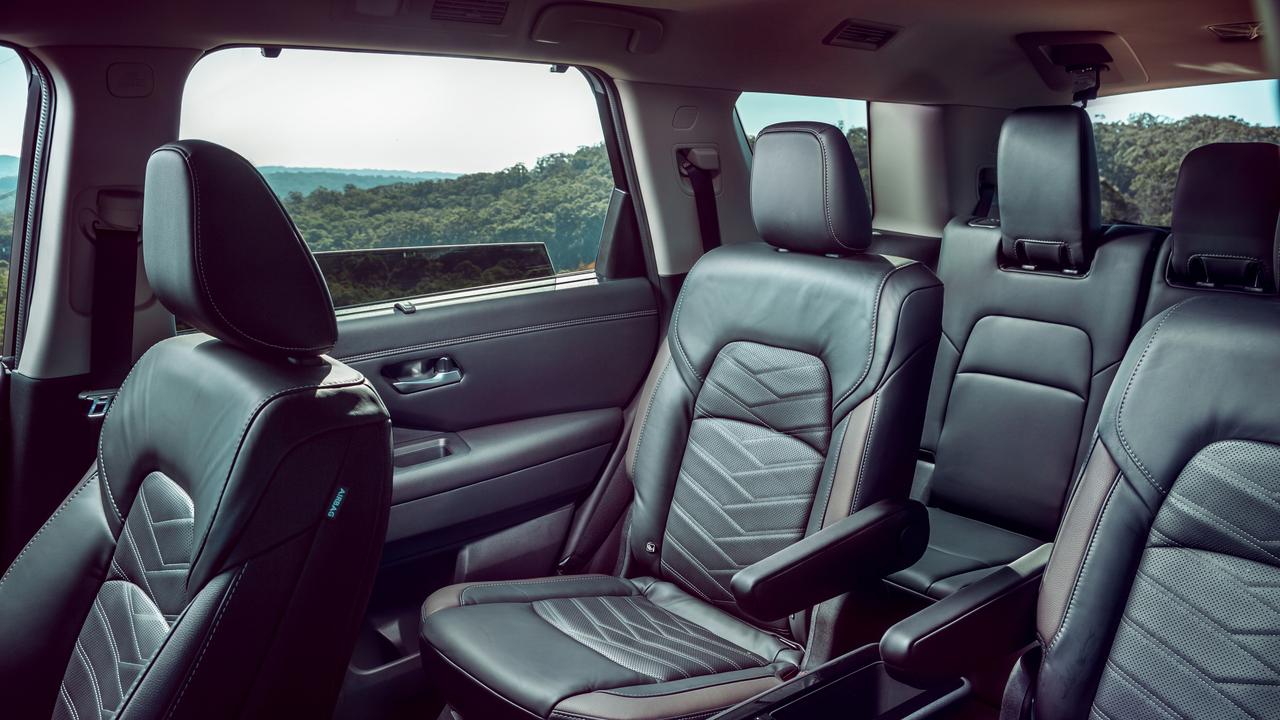 Second and third row space is a key feature of Nissan's Pathfinder Ti-L AWD.