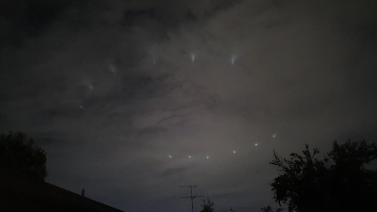 Are these lights in the sky in Norlane proof of alien life?