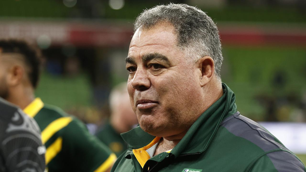 Kangaroos coach Mal Meninga. (Photo by Daniel Pockett/Getty Images)