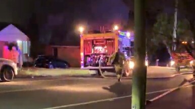 A house fire on Freeman Street in Lalor Park in Sydney's west has claimed the lives of three children. A 28-year-old man has been arrested at the scene and is in hospital under guard.