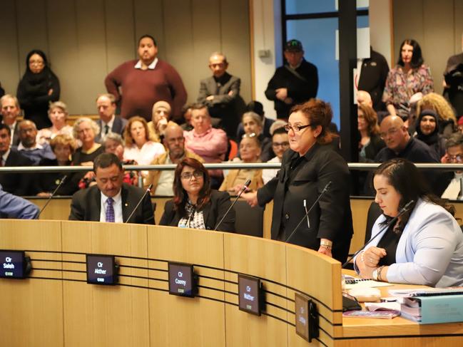 Canterbury ward Cr Barbara Coorey said the proposed plans were an “outrage”. Picture: Supplied