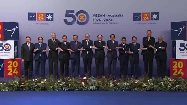 ASEAN leaders attend reception with Australia PM