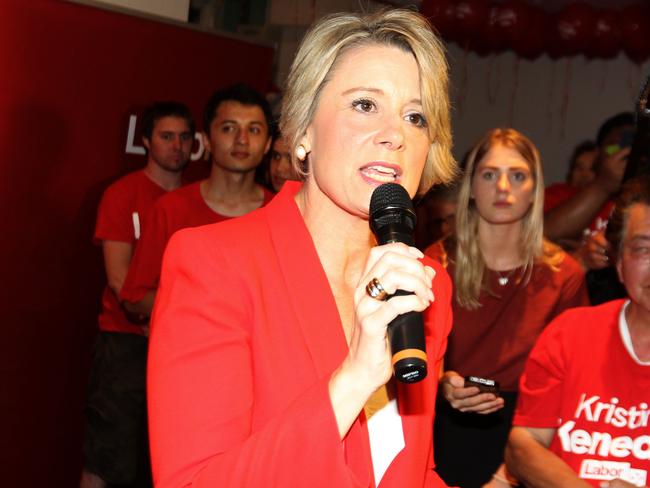 Even though she lost the race to represent the people of Bennelong, Kristina Keneally could still end up with a seat in federal parliament. Picture: Ben Rushton/AAP