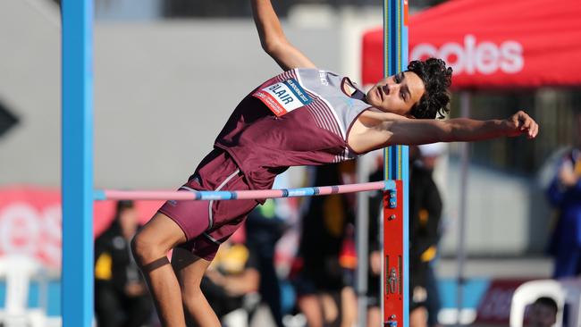 Action from the 2022 Australian Little Athletics Championships. Picture: Scott Sidley