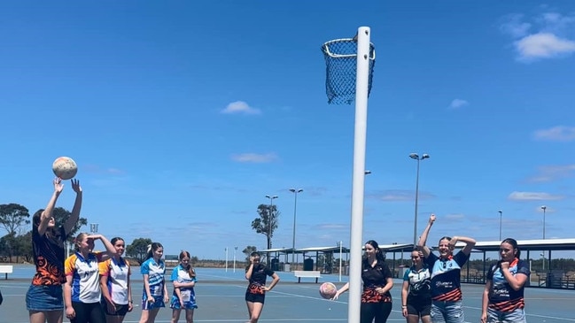 Netball courts score either way as LNP, Labor toss around funding figures.