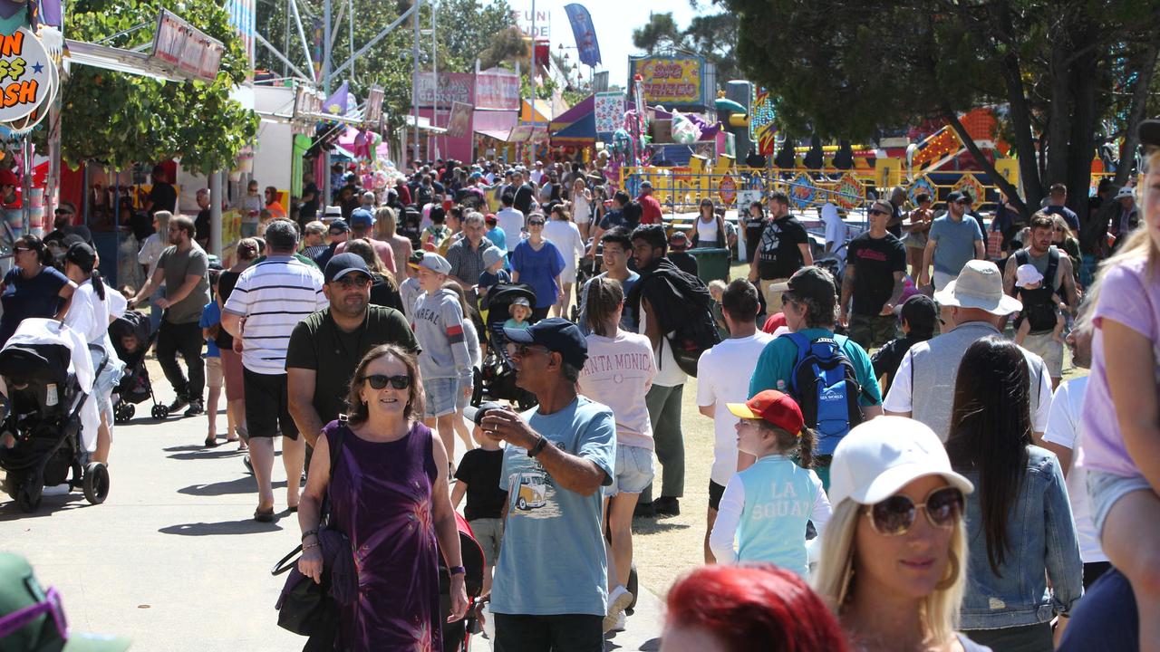 Crowds at the Gold Coast Show were estimated to be better than last year. Picture: Mike Batterham