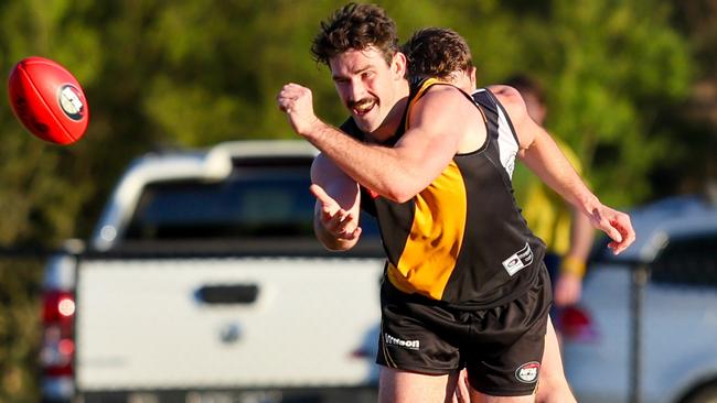 Daniel O'Dwyer in action for Heidelberg. Picture: Field of View Photography