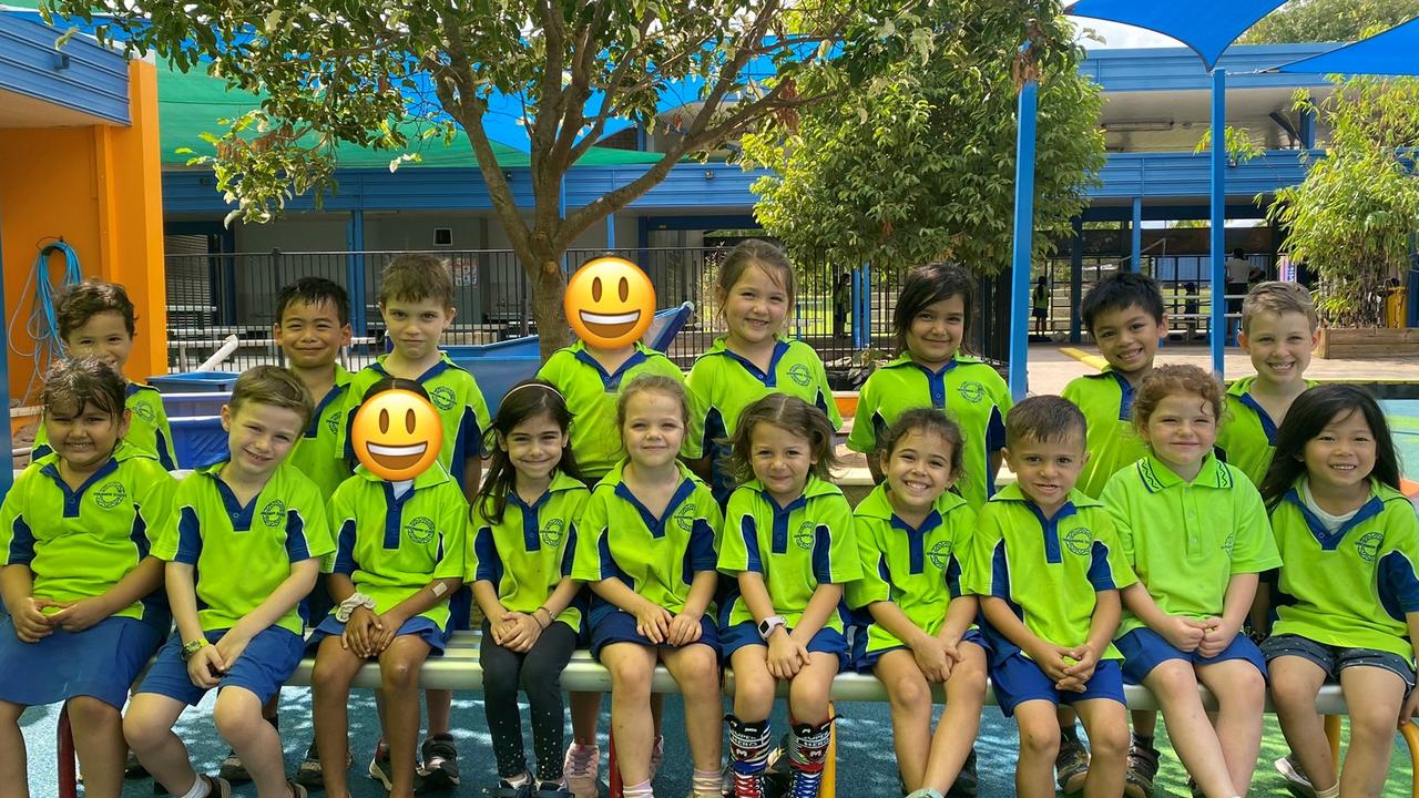 WAGAMAN PRIMARY SCHOOL Transition Collister BACK ROW (L-R): Reid Noovao, Gabe Navarro, Zai Bouter, P.S, Keira Skultety, Breshna Koirala, Agnus Sta Cruz, Alex Reeves. FRONT ROW (L-R): Parina Aryal, Jack Hewitson, Z.P, Maria Tambouras, Tiana-Bella Messina, Chanel Hunt, Mia Swetman, Savvas Stefanidakis, Wren Higgins Peicen Choong. Picture: Dane Russell