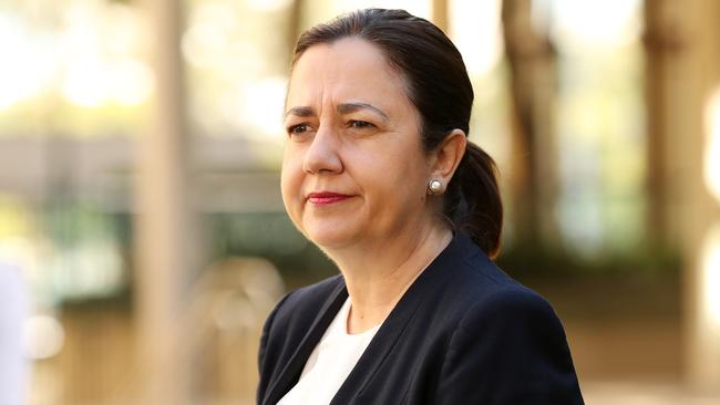 Queensland Premier Annastacia Palaszczuk is more popular than rival Deb Frecklington, but the Labor Party is on the slide with voters Liam Kidston. Picture: Liam Kidston