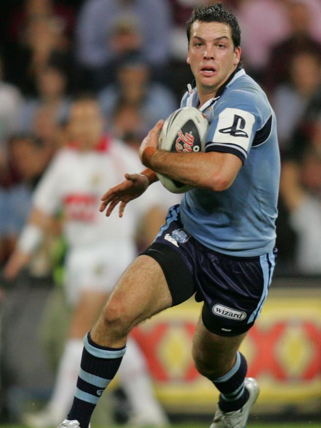 Mullen playing for NSW in the State of Origin in 2007. 