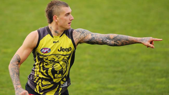 Dustin Martin will be hot property at the end of 2017.