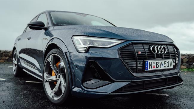 Audi e-Tron. Pic: Michael Kennedy