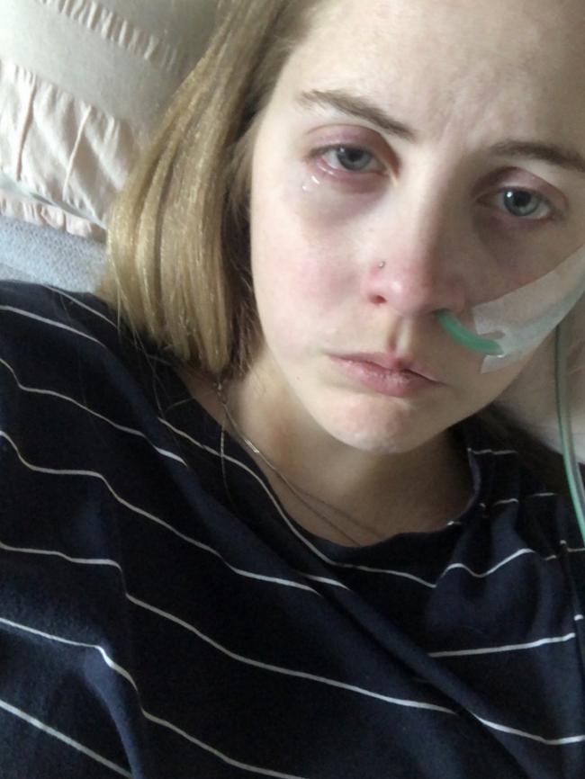 For years she was in and out of hospital with doctors unable to determine what was wrong. Picture: Supplied