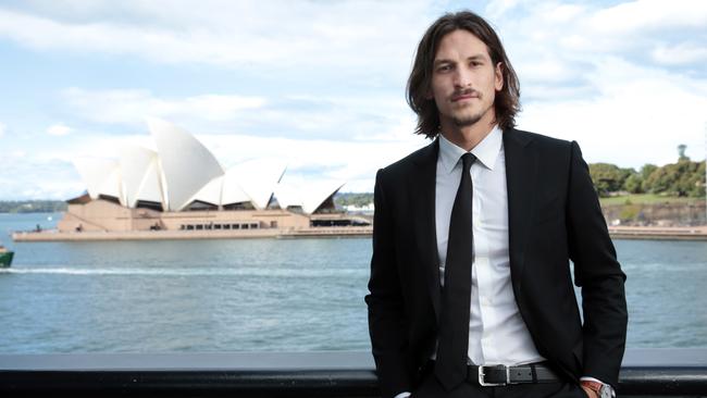 Model Jarrod Scott may be one of the top male models in the world but he is single and tries to avoid the limelight. Picture: John Fotiadis