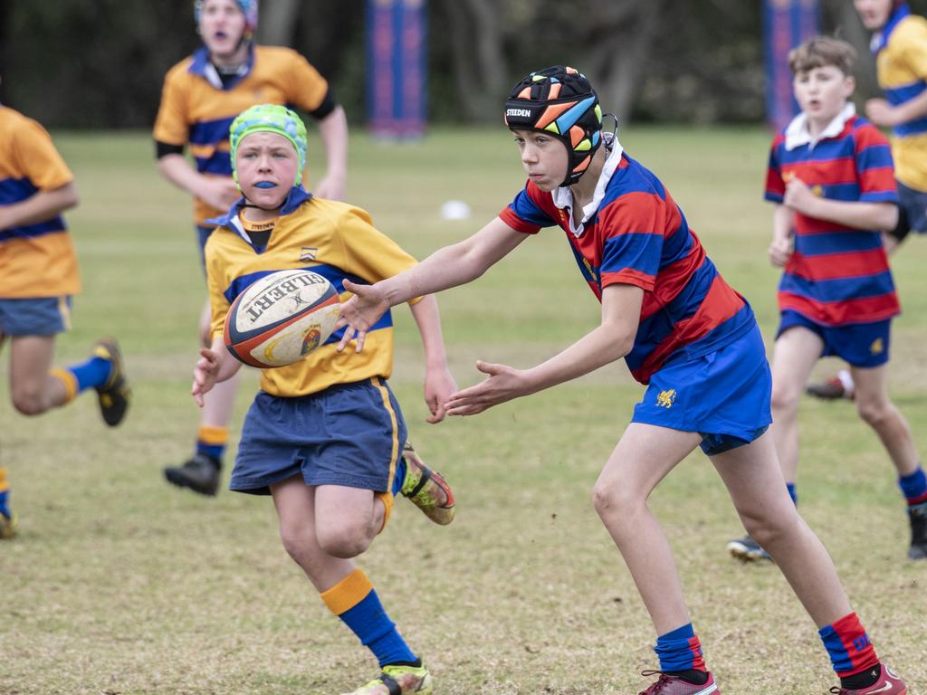 13Bs Downlands vs TGS. The O'Callaghan Cup played at Downlands College. Saturday, August 6, 2022. Picture: Nev Madsen.