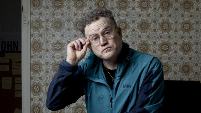 Thursday 10th October 2024.  The Australian.John Safran, Author and comedian has written a book about how he broke in to Kanye West's house while investigating his antisemitism, the book is called SQUAT.Photograph by Arsineh Houspian.