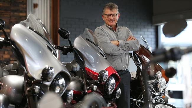 MotorCycle Holdings chief executuve David Ahmet: ‘People are buying bikes for something safe to do outdoors, where they can get away from people when there are no other options such as travelling overseas.’ Picture: Lyndon Mechielsen