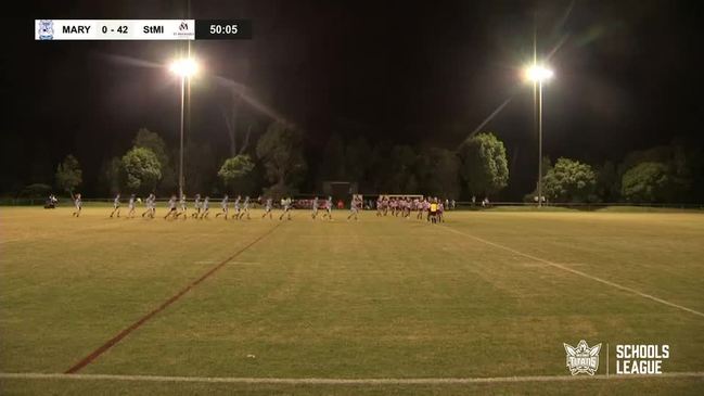 Replay: 2021 Titans schools League Boys Div 1 - Yr 11/12 St Michaels vs Marymount