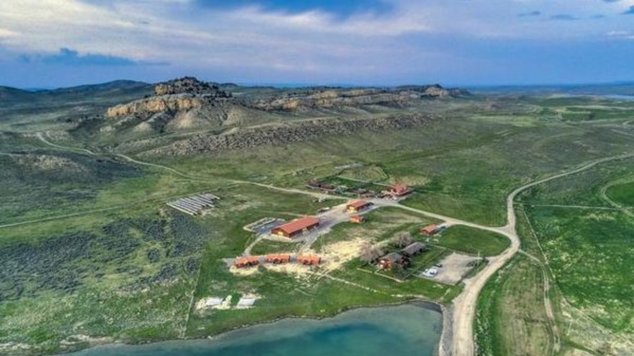 The couple bought a huge ranch in Wyoming in 2019. Picture: Realtor