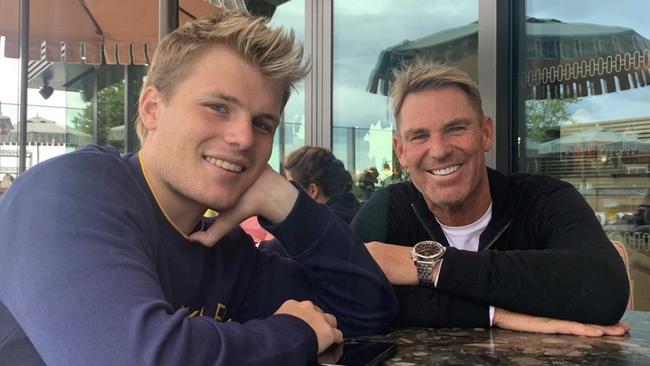 Jackson and Shane Warne.