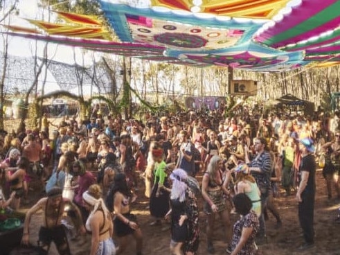 Two revellers have been rushed to hospital after ingesting drugs at a “psychedelic” music festival in Victoria’s northwest. Picture: Esoteric Festival